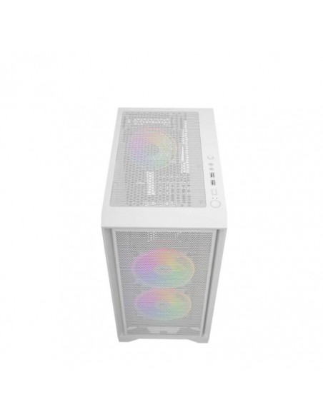 Boitier gamer redragon packtis 2b 3fan argb m-atx - blanc Boitier gamer redragon packtis 2b 3fan argb m-atx - blanc