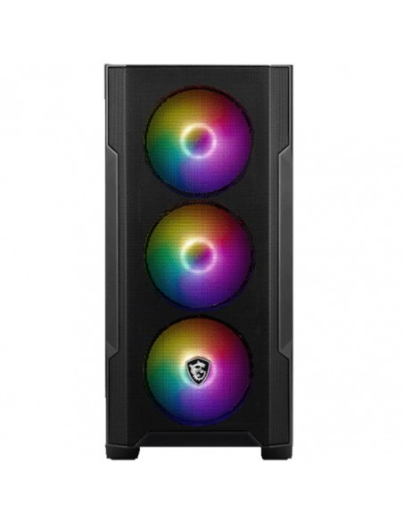 Boîtier pc gamer msi mag forge m100r - noir (306-7g20r21-809) Boîtier pc gamer msi mag forge m100r - noir (306-7g20r21-809)