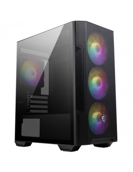 Boîtier pc gamer msi mag forge m100r - noir (306-7g20r21-809) Boîtier pc gamer msi mag forge m100r - noir (306-7g20r21-809)