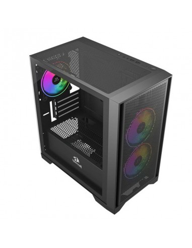 Boitier pc gamer redragon packtis 2 gc-540 3x fan argb m-atx noir
