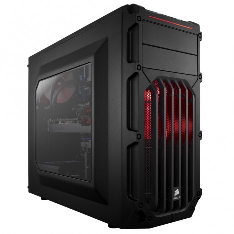 Boitier Gamer Corsair Carbide SPEC-03 Red LED Windowed