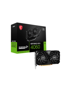 Carte graphique msi geforce rtx 4060 ventus 2x black oc / 8g gddr6