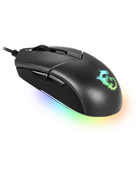 Souris Filaire GAMING MSI CLUTCH GM11 / RGB / Noir Souris Filaire GAMING MSI CLUTCH GM11 / RGB / Noir