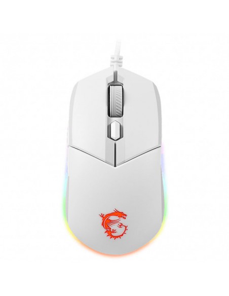 Souris USB Gamer MSI Clutch GM11 / White