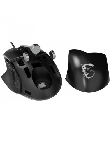 Souris Gaming MSI Clutch GM20 Elite RGB avec Poids Ajustable / Noir Souris Gaming MSI Clutch GM20 Elite RGB avec Poids Ajustable / Noir