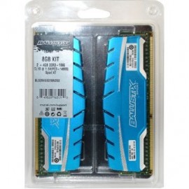 Kit Dual Barrette Crucial Ballistix (2x 8 Go) DDR3 1600 Mhz