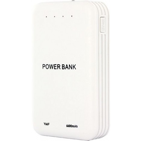 Power Bank Leeon 6600 mAh / Blanc