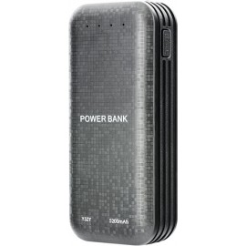 Power Bank Leeon 6600 mAh / Blanc