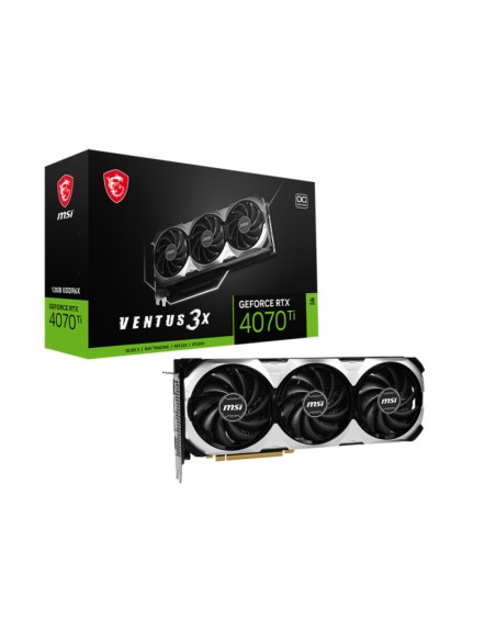 Carte Graphique MSI GeForce RTX 4070 Ti Ventus 3X 12G OC Carte Graphique MSI GeForce RTX 4070 Ti Ventus 3X 12G OC