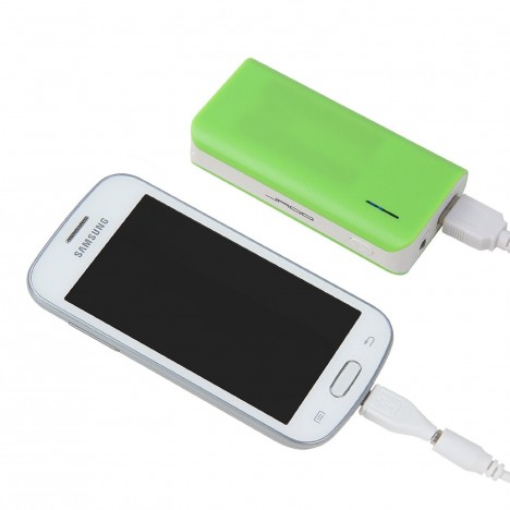 Power Bank Leeon 6600 mAh / Vert