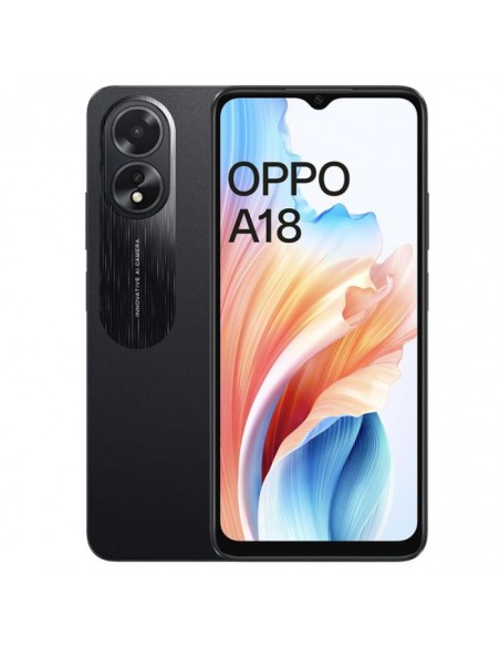 Smartphone Oppo A18 4Go 64Go Noir Smartphone Oppo A18 4Go 64Go Noir