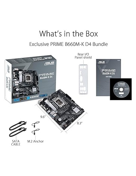 Carte mère Intel B660 LGA 1700 mATX Carte mère Intel B660 LGA 1700 mATX