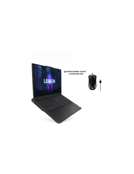 Pc Portable Lenovo Legion Pro 5 / i7 13è Gén / 16 Go / 1 To SSD Avec Souris Lenovo Legion M300 RGB Gaming Offert Pc Portable Lenovo Legion Pro 5 / i7 13è Gén / 16 Go / 1 To SSD Avec Souris Lenovo Legion M300 RGB Gaming Offert