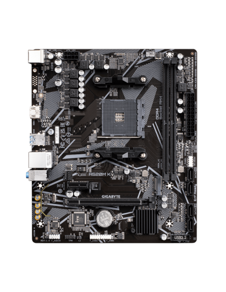 Carte mère gigabyte a520m-k v2