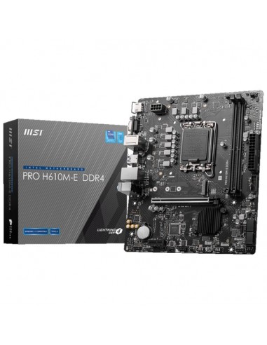 Carte mère msi pro h610m-e ddr4