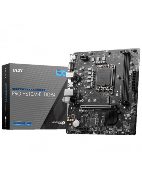 Carte mère msi pro h610m-e ddr4