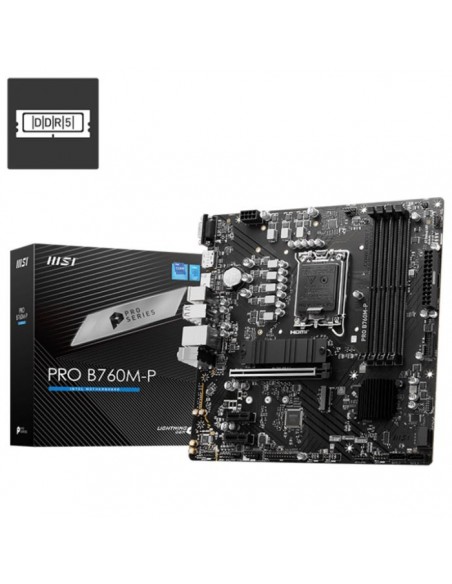 Carte mère msi pro b760m-p ddr5