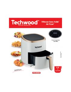 Friteuse Sans Huile TECHWOOD TFR-350SHD 1200W 2