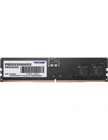 Barette mémoire Patriot 8 Go - DIMM DDR5 - PSD58G480041 Barette mémoire Patriot 8 Go - DIMM DDR5 - PSD58G480041