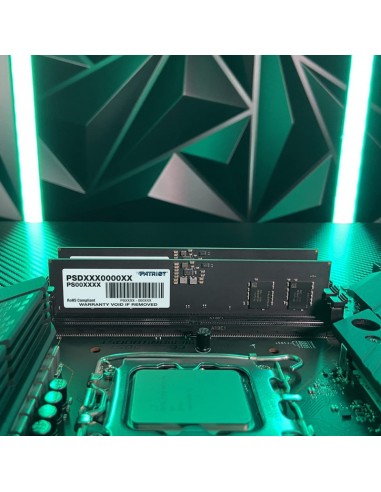 Barette mémoire Patriot 8 Go - DIMM DDR5 - PSD58G480041 Barette mémoire Patriot 8 Go - DIMM DDR5 - PSD58G480041