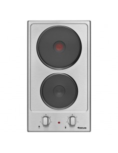 Plaque de Cuisson FOCUS 2 Feux électriques 30 cm Inox (F.812X)