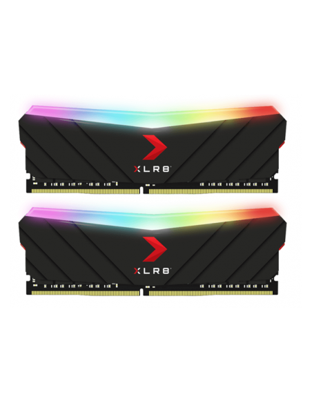 Barrette Mémoire pny 16 Go (2x 8go) xlr8 gaming epic-x RGB ddr4 3200mhz Barrette Mémoire pny 16 Go (2x 8go) xlr8 gaming epic-x RGB ddr4 3200mhz