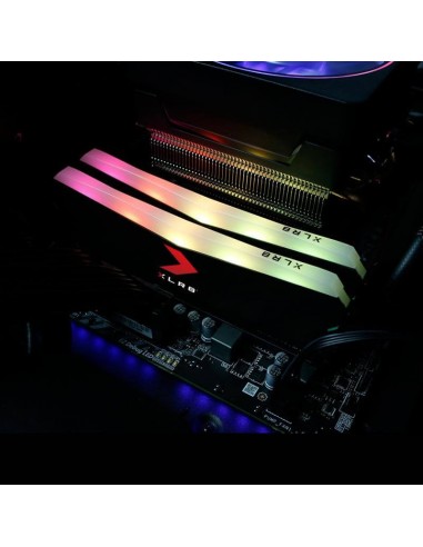 Barrette Mémoire pny 16 Go (2x 8go) xlr8 gaming epic-x RGB ddr4 3200mhz Barrette Mémoire pny 16 Go (2x 8go) xlr8 gaming epic-x RGB ddr4 3200mhz