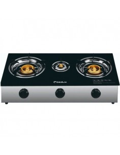 Réchaud à gaz Biolux M-7545C 3 FEUX - GRIS