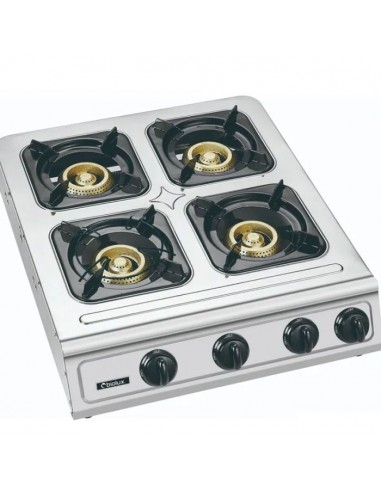 Table de cuisson Biolux m-6050x 4 feux - inox