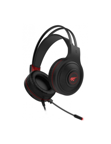 Casque Micro Gamer Havit HV-H2011D / LED Rouge Casque Micro Gamer Havit HV-H2011D / LED Rouge