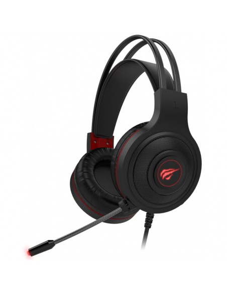 Casque Micro Gamer Havit HV-H2011D / LED Rouge Casque Micro Gamer Havit HV-H2011D / LED Rouge