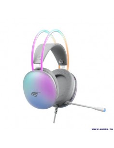 Casque Micro Gamer Havit H2037D - Blanc 2