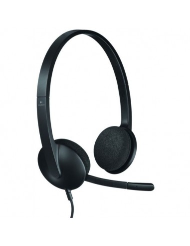 Casque Micro Filiare Logitech H390 USB - Noir Casque Micro Filiare Logitech H390 USB - Noir