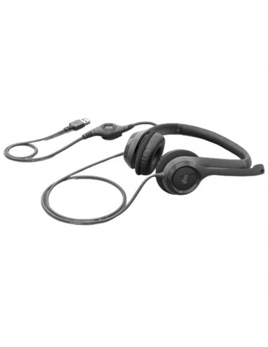 Casque Micro Filiare Logitech H390 USB - Noir Casque Micro Filiare Logitech H390 USB - Noir