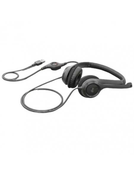 Casque Micro Filiare Logitech H390 USB - Noir Casque Micro Filiare Logitech H390 USB - Noir