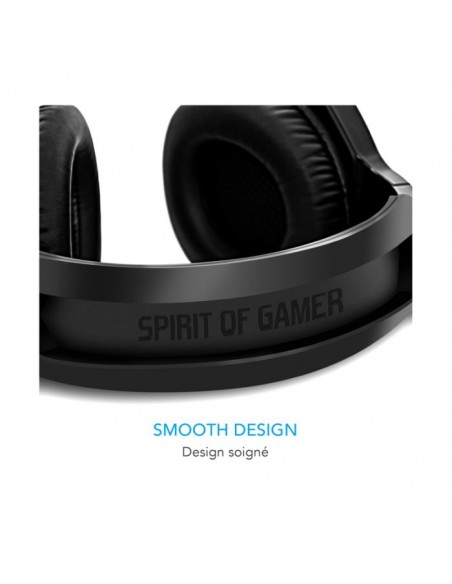 Micro Casque Sans Fil Spirit OF Gamer XPERT-H900 - Noir Micro Casque Sans Fil Spirit OF Gamer XPERT-H900 - Noir