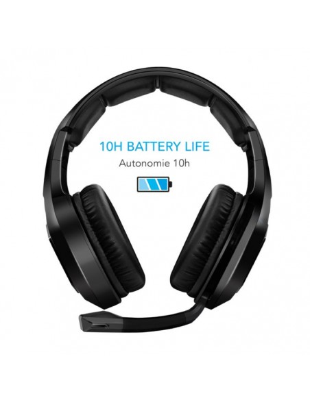 Micro Casque Sans Fil Spirit OF Gamer XPERT-H900 - Noir Micro Casque Sans Fil Spirit OF Gamer XPERT-H900 - Noir