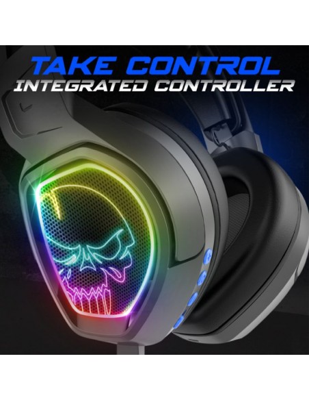 Micro Casque Sans Fil SPIRIT OF Gamer XPERT H1300 RGB - Noir Micro Casque Sans Fil SPIRIT OF Gamer XPERT H1300 RGB - Noir