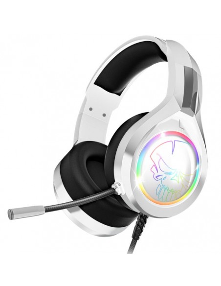Micro Casque Gamer SPIRIT OF GAMER PRO H8 LED RGB - Blanc Micro Casque Gamer SPIRIT OF GAMER PRO H8 LED RGB - Blanc
