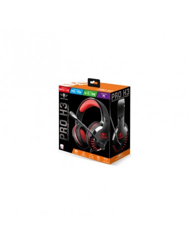 Micro Casque Gamer SPIRIT OF GAMER PRO-H3 Rouge Micro Casque Gamer SPIRIT OF GAMER PRO-H3 Rouge