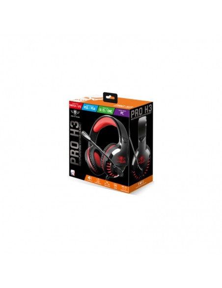 Micro Casque Gamer SPIRIT OF GAMER PRO-H3 Rouge Micro Casque Gamer SPIRIT OF GAMER PRO-H3 Rouge