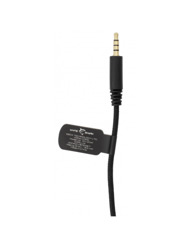 Casque Gaming WHITE SHARK Gorila GH-2341 / Noir et Rouge