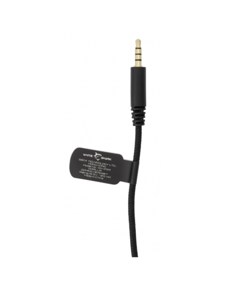 Casque Gaming WHITE SHARK Gorila GH-2341 / Noir et Rouge