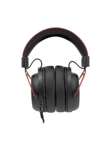 Casque Gaming WHITE SHARK Gorila GH-2341 / Noir et Rouge