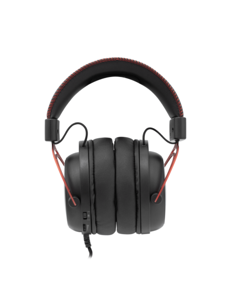 Casque Gaming WHITE SHARK Gorila GH-2341 / Noir et Rouge