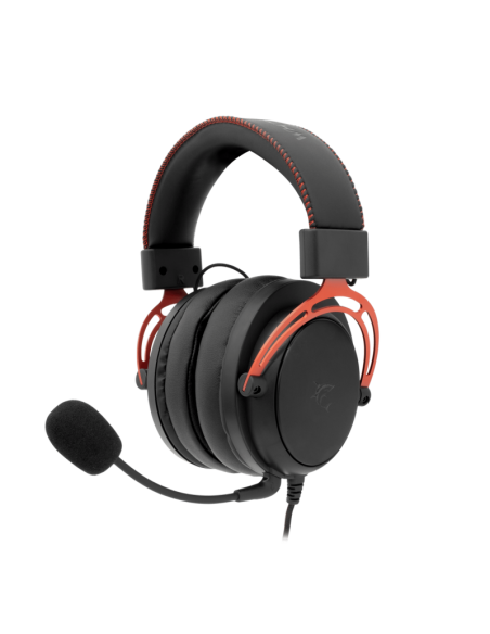 Casque Gaming WHITE SHARK Gorila GH-2341 / Noir et Rouge