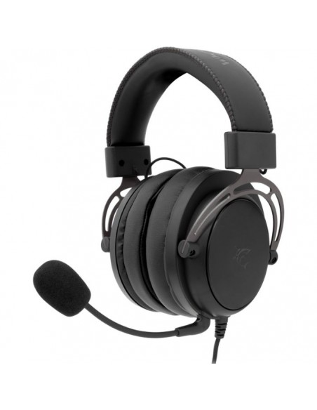 Micro Casque Gamer WHITE SHARK Gorille GH-2341- Noir&Gris