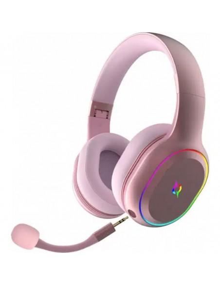 Casque Micro GAMER AQIRYS Lyla Double Mode - Rose