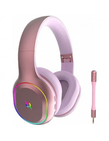 Casque Micro GAMER AQIRYS Lyla Double Mode - Rose