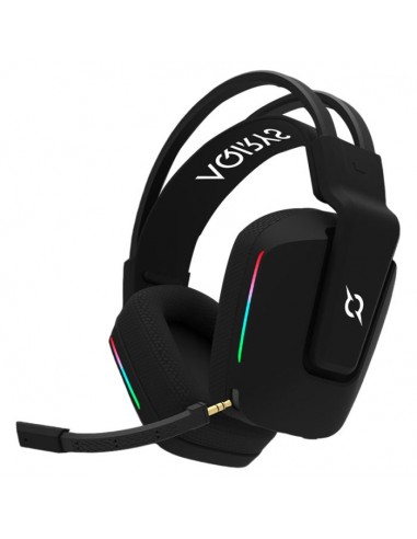 Micro Casque Gamer Sans Fil AQIRYS Alya Stéréo 3D - Noir Micro Casque Gamer Sans Fil AQIRYS Alya Stéréo 3D - Noir